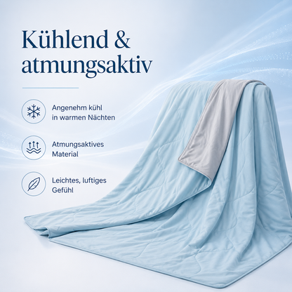 Cooling Bettdecke – angenehm kühl schlafen ohne Strom