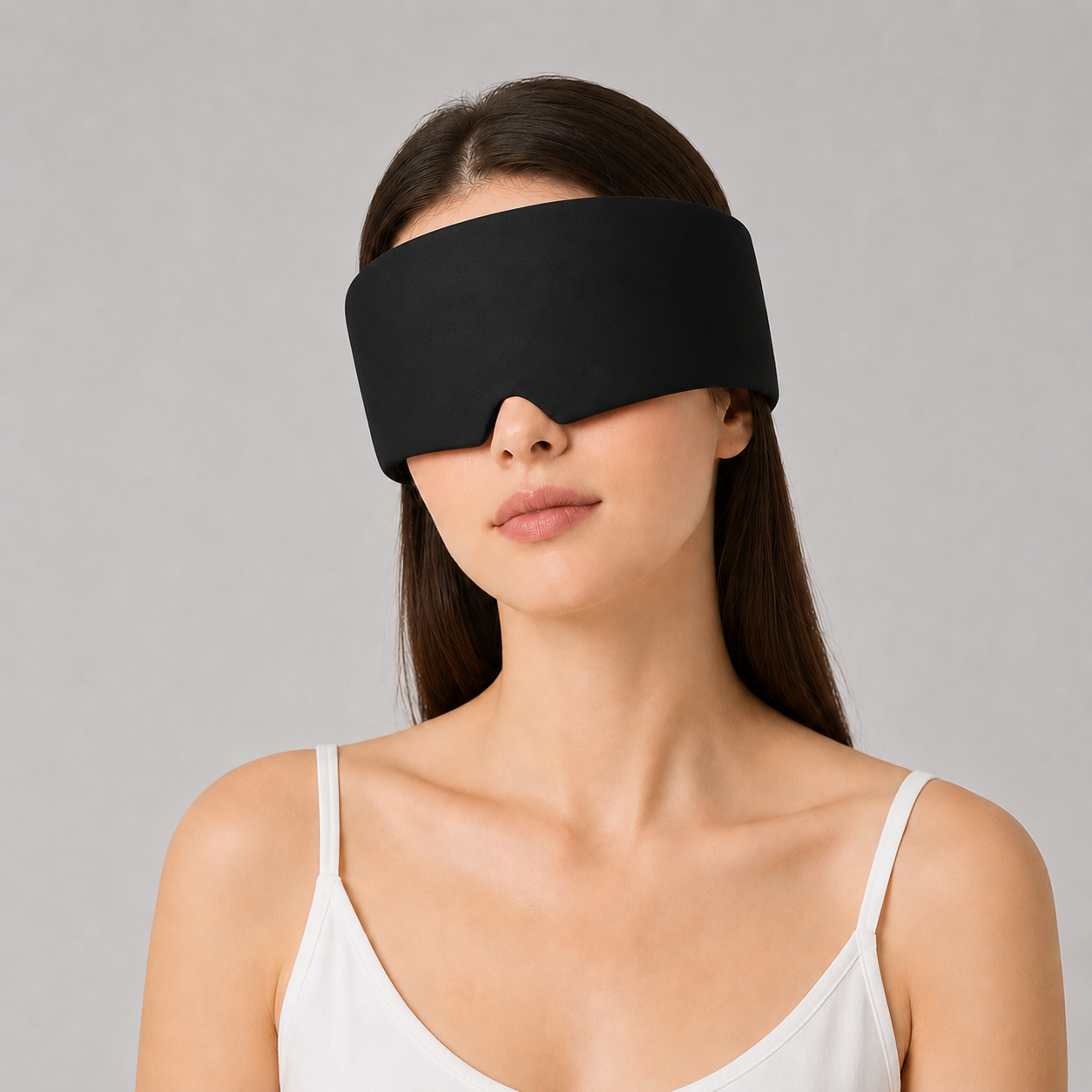 Premium Cooling Schlafmaske – sanft kühlend & hautschonend