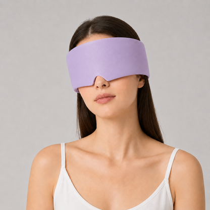 Premium Cooling Schlafmaske – sanft kühlend & hautschonend